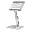WIWO Tablet Stand Holder For Desk Dual Rod Support Aluminum Desktop Tablet Holder Adjustable Foldable Dock Multi-Angle Riser Compatible With Ipad Pro